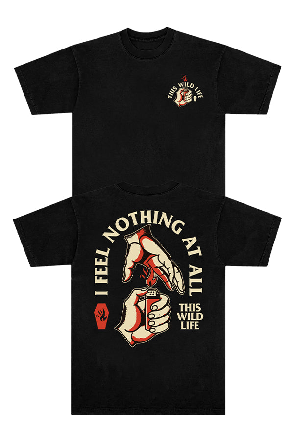 I Feel Nothing Tee (Black)