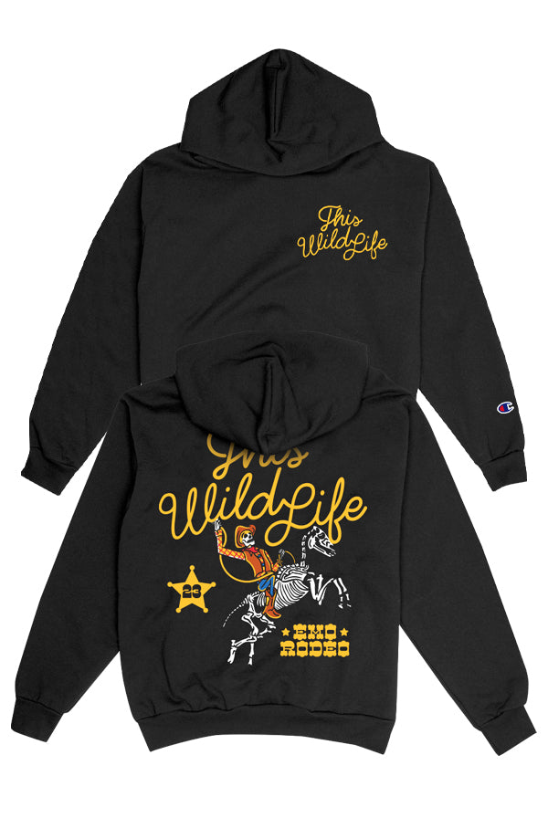 Emo Rodeo Hoodie Black This Wild Life