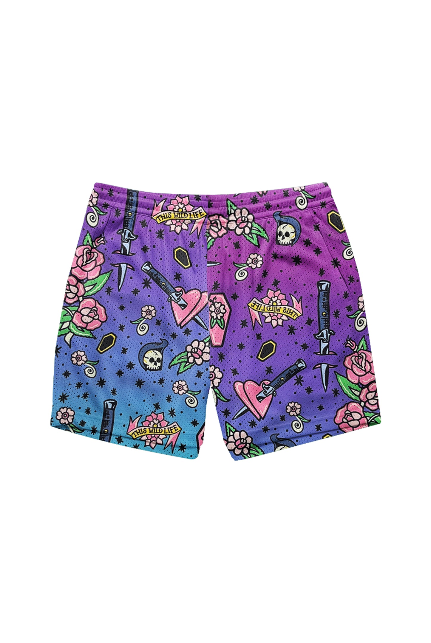 Never Fade Mesh Shorts (Ombre)