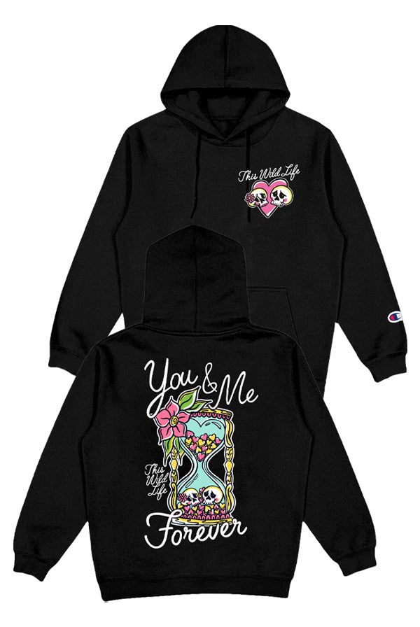 You & Me Forever Hoodie (Black)