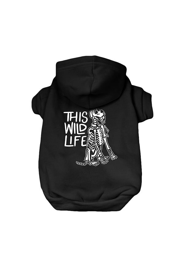 Doggo Pet Hoodie (Black)