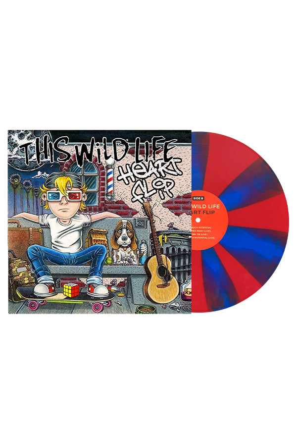 Heart Flip LP (Red/Blue Cornetto)