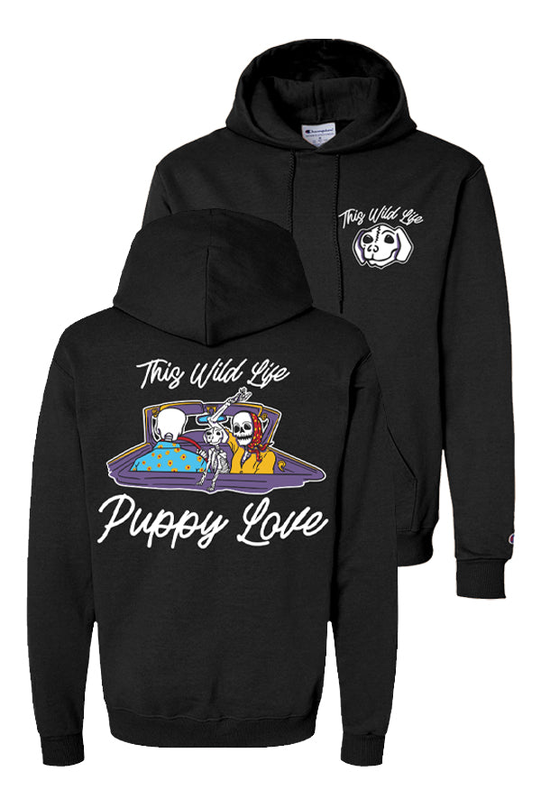 Puppy Love Hoodie (Black)