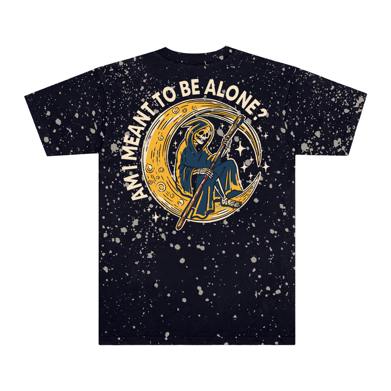 Alone Moon Tee (Speckled)
