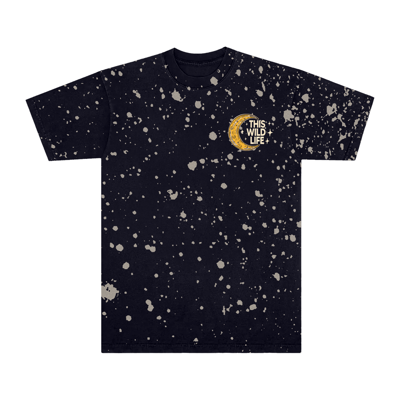 Alone Moon Tee (Speckled)
