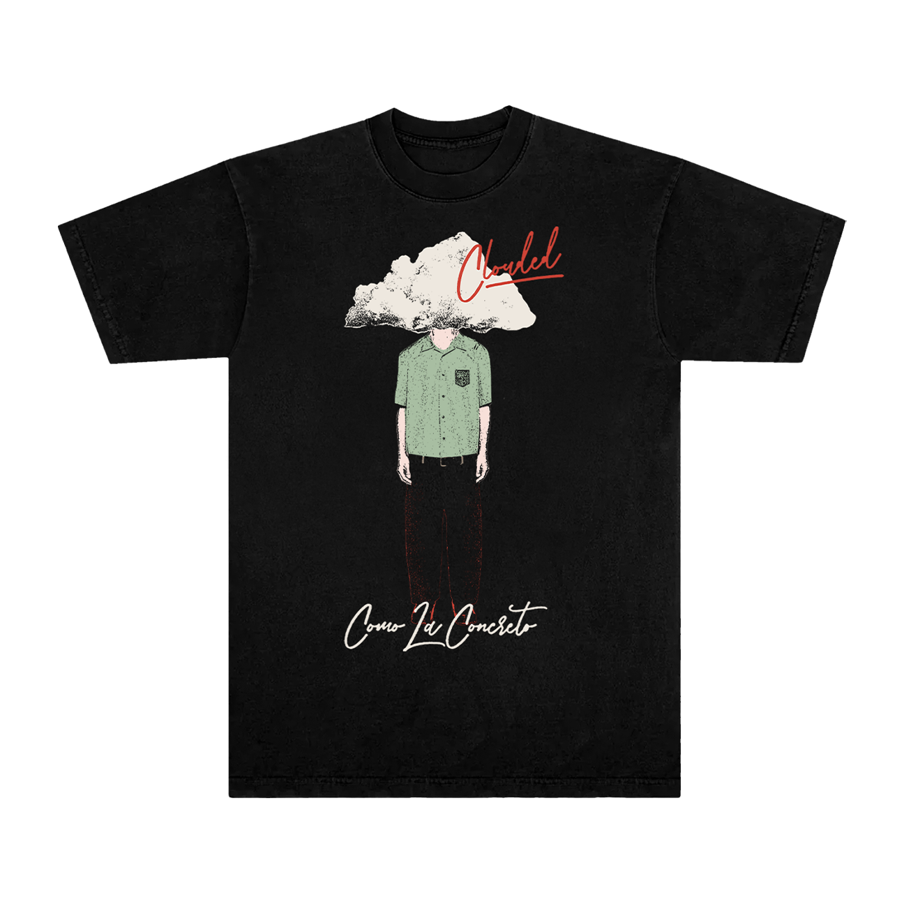 Clouded Tour Tee (Black)