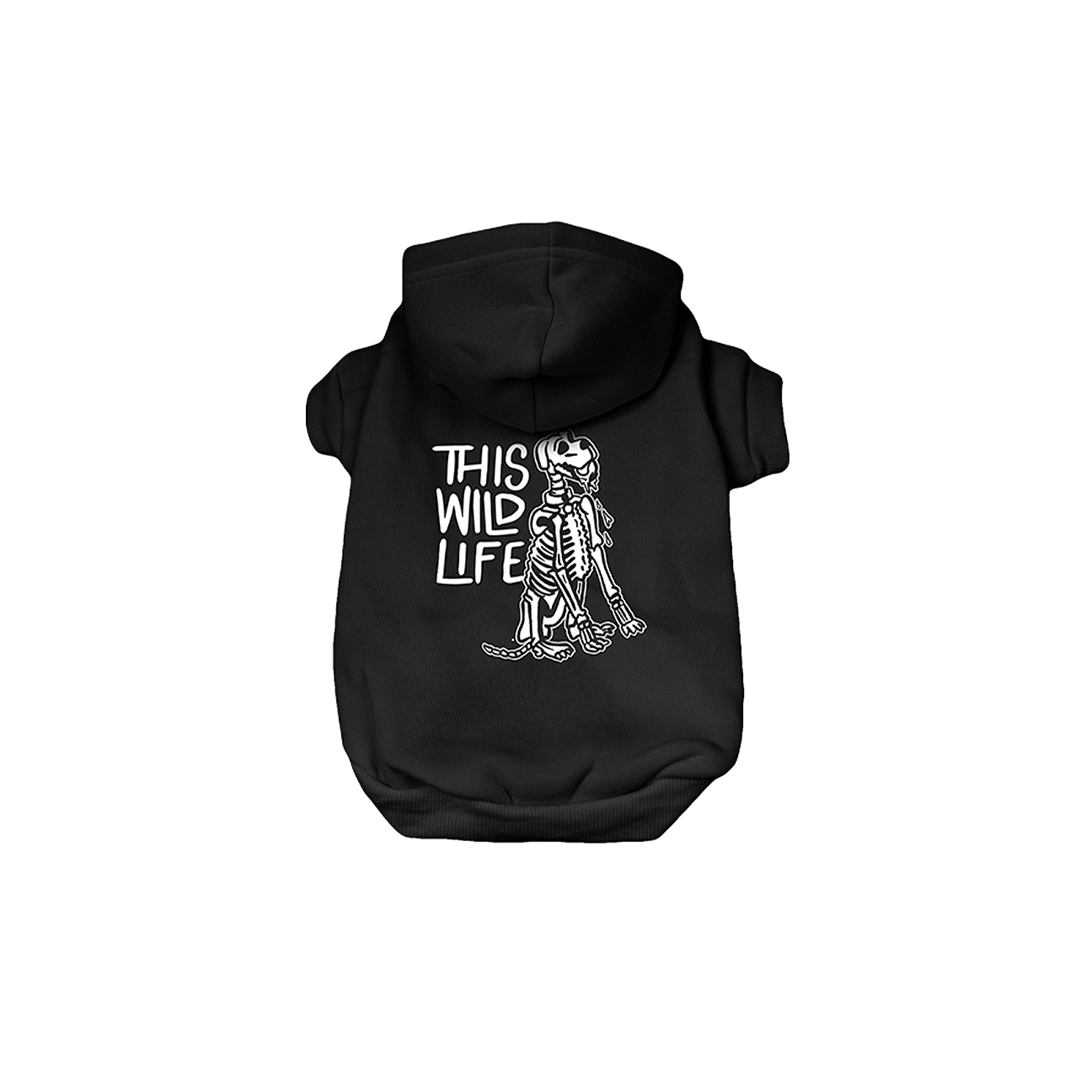 Doggo Pet Hoodie (Black)