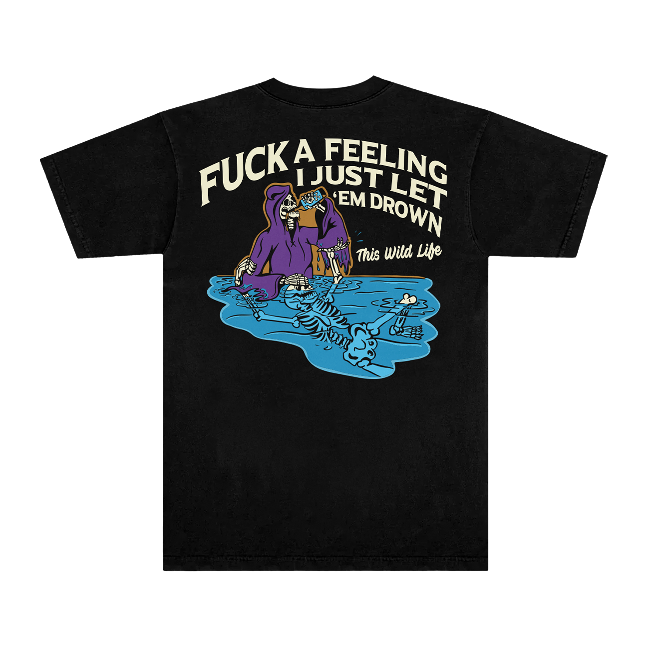 Fuck A Feeling Tee (Black)