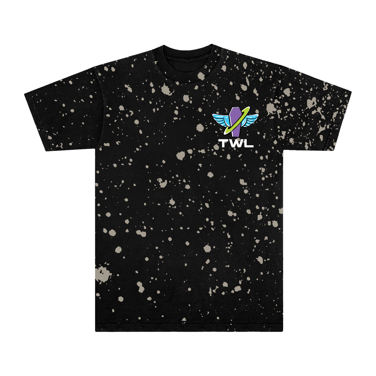 Give Me Space Tee (Bleach Dye)