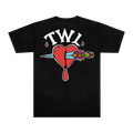 Heart Dagger Tee (Black)