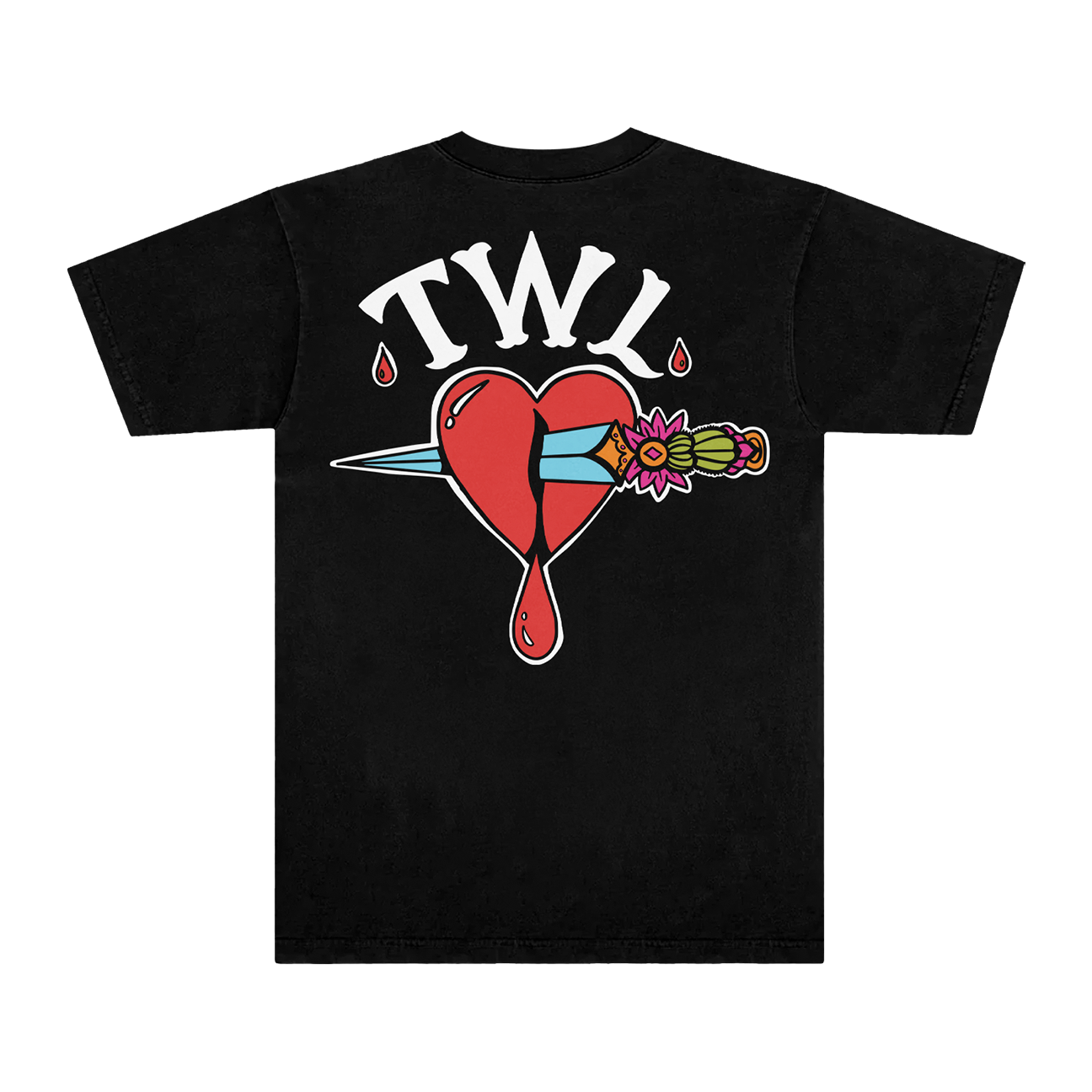 Heart Dagger Tee (Black)