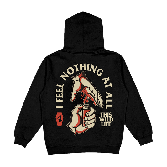 I Feel Nothing Hoodie (Black)