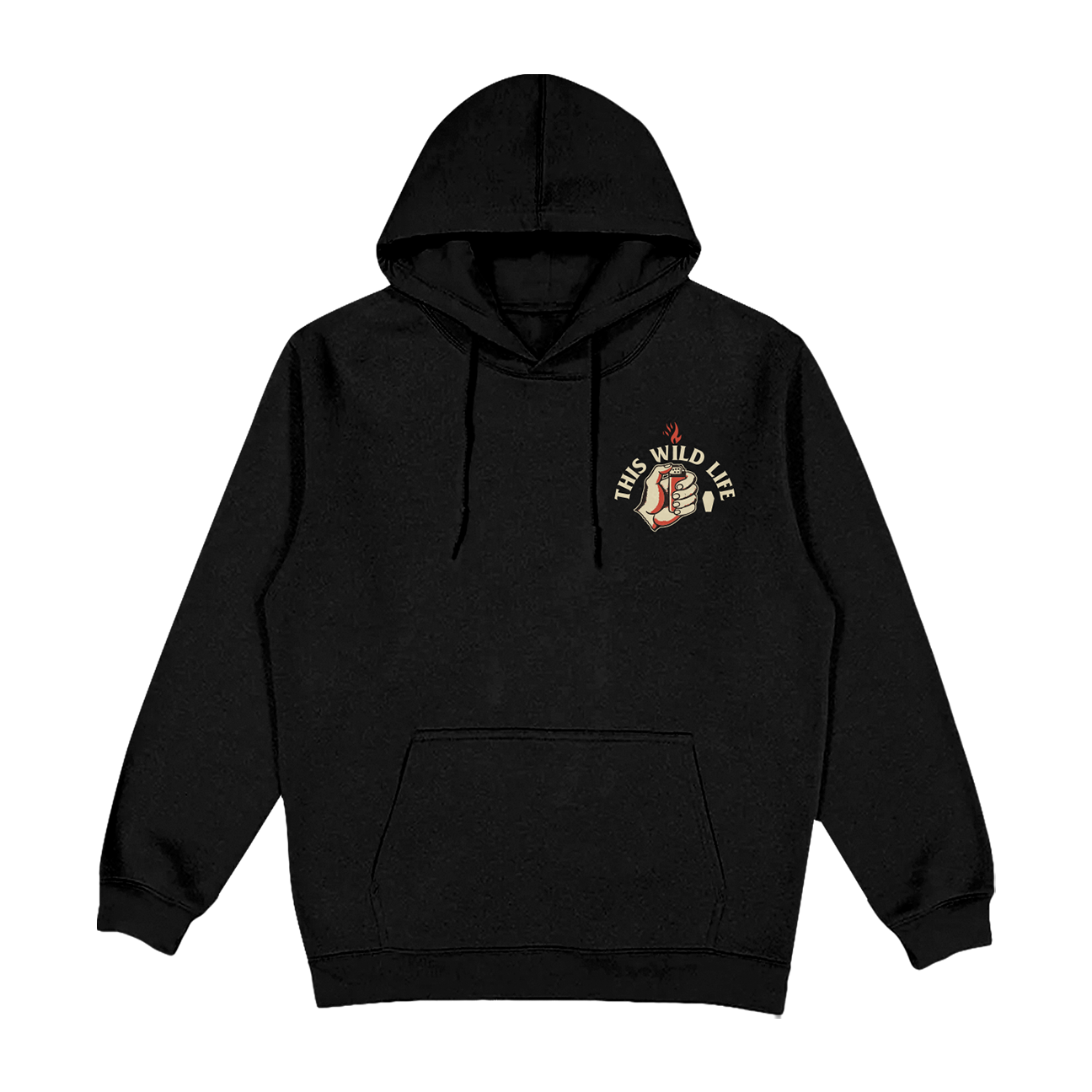 I Feel Nothing Hoodie (Black)