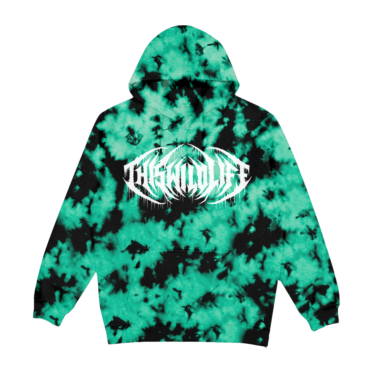 Metal Logo Tie Dye Hoodie