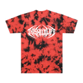Metal Logo Tie Dye Tee (Red)