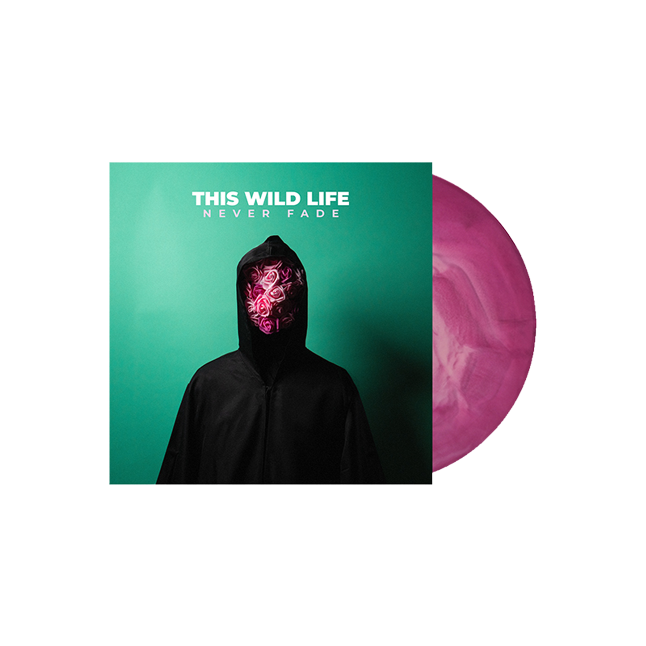 Never Fade LP (Grape/Baby Pink Galaxy)