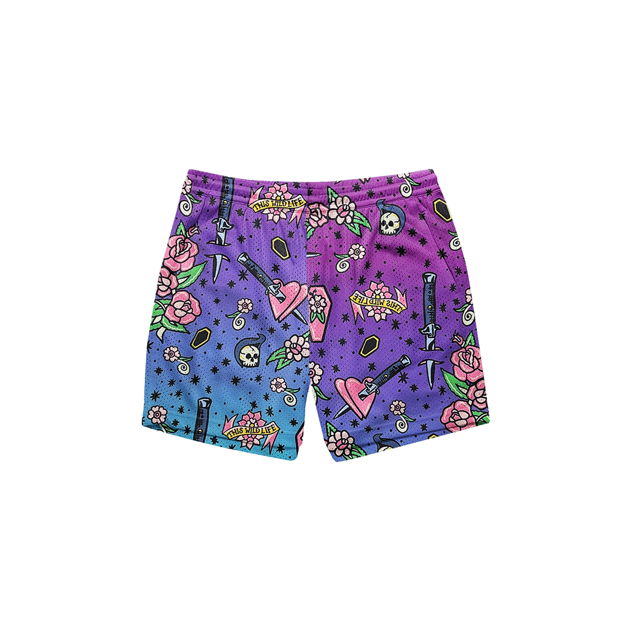 Never Fade Mesh Shorts (Ombre)