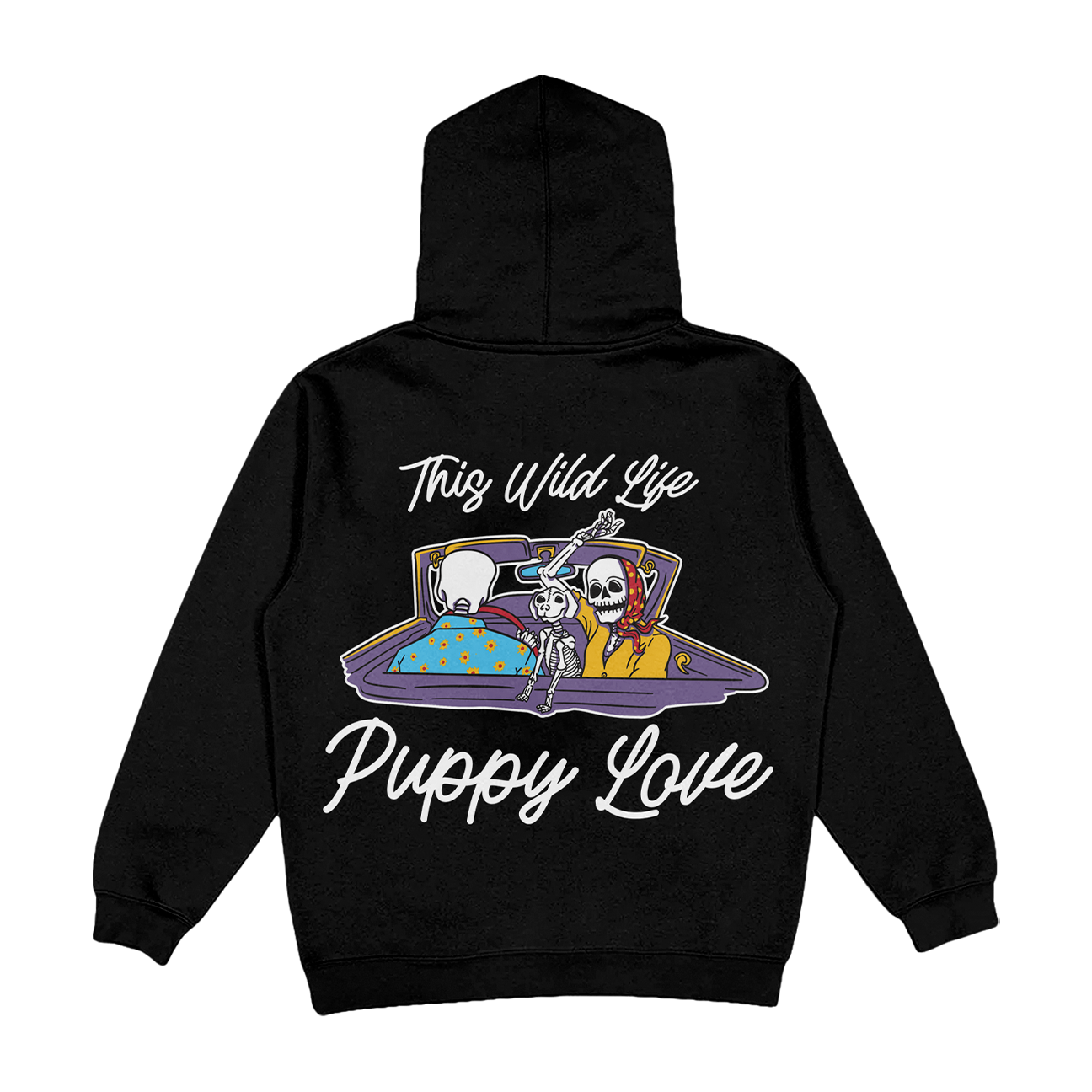 Puppy Love Hoodie (Black)