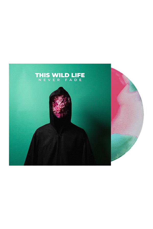 Never Fade LP (Baby Pink & Hot Pink) A-Side/B-Side