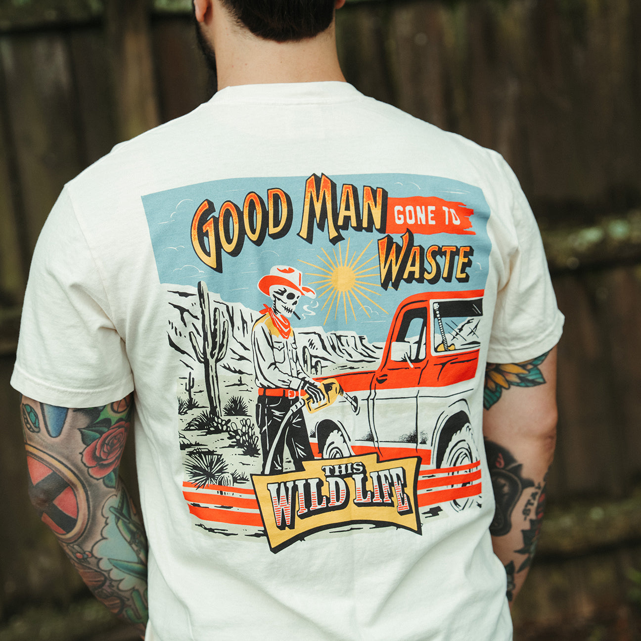 Good Man Gone To Waste Tee