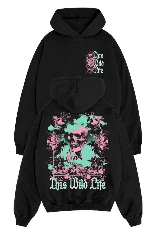 Floral Skeleton Hoodie
