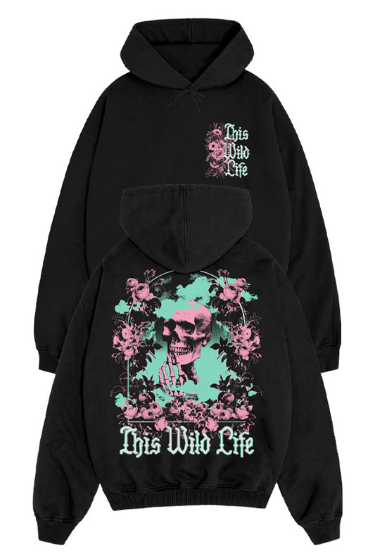 Floral Skeleton Hoodie