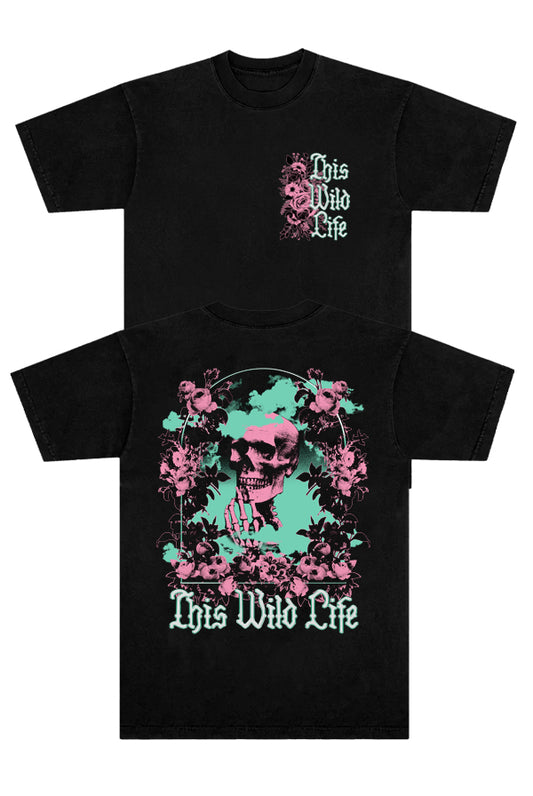 Floral Skeleton Tee