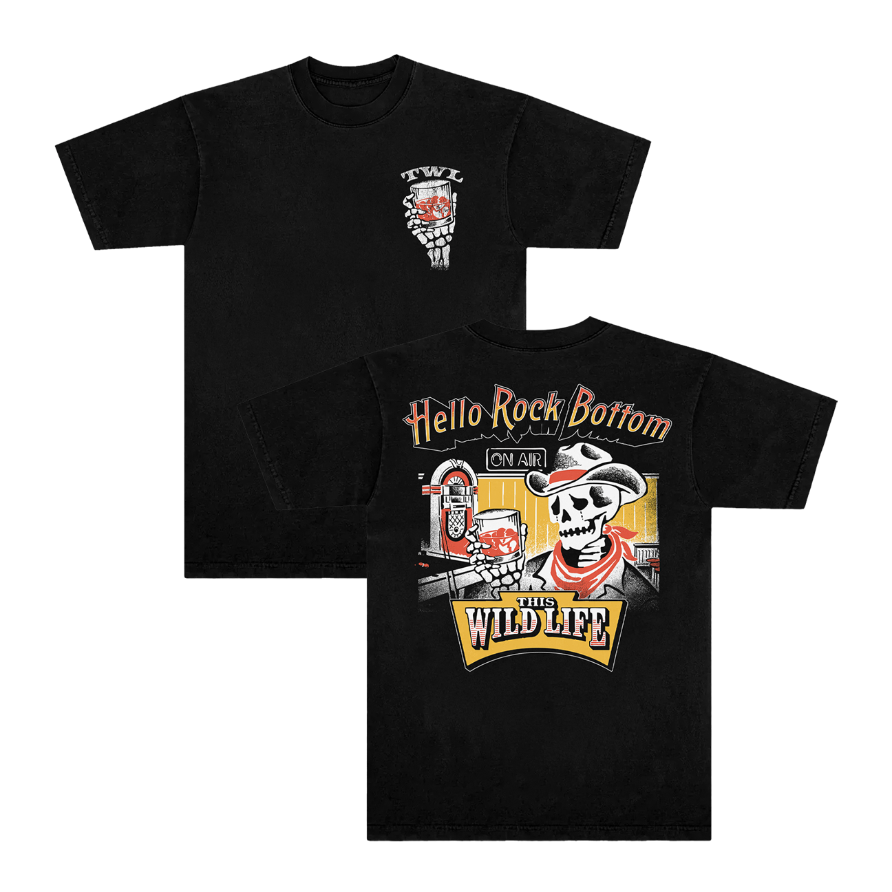 Hello Rock Bottom Tee