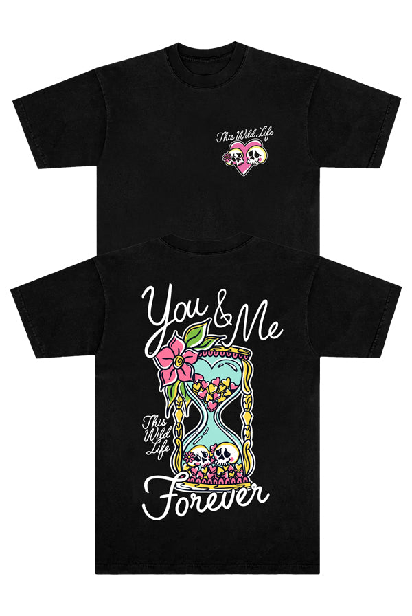 You & Me Forever Tee (Black)